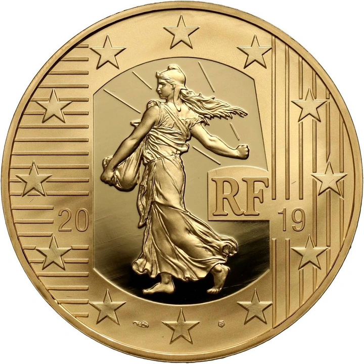 France 250e anniversaire de la naissance de Napoléon Bonaparte 1 oz or 2019 Prooflike