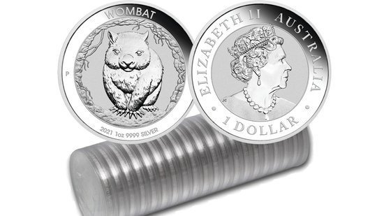 Australian Wombat 1 oz Silbermünze 2021