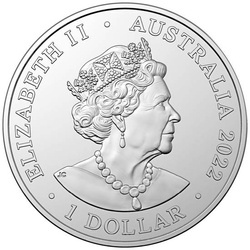 Australia Zoo: Elephant 1 oz Silver 2022
