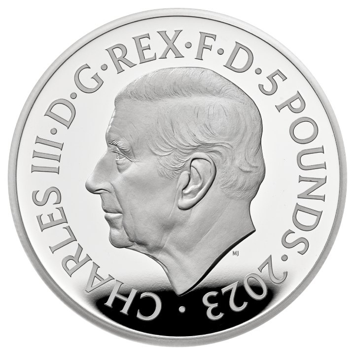 Gran Grabador 2 monedas: Corona de Petición 2 x 2 oz Plata 2023 Proof