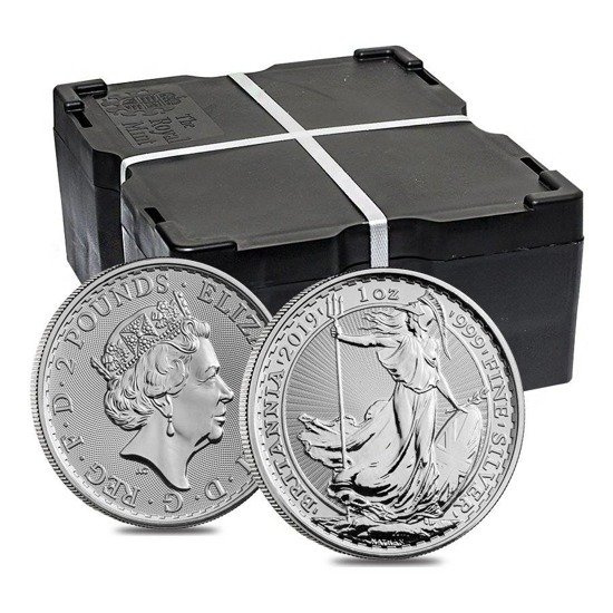 Britannia 1 uncja Srebra 2019