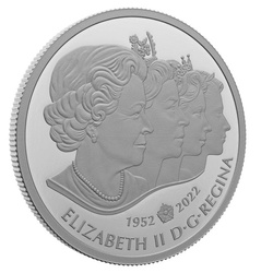 Kanada: The Imperial State Crown 20 dolarů stříbro 2022 Proof