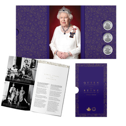 Canadá: Homenaje a una vida extraordinaria 3 x 1 oz Plata 2022 Proof set