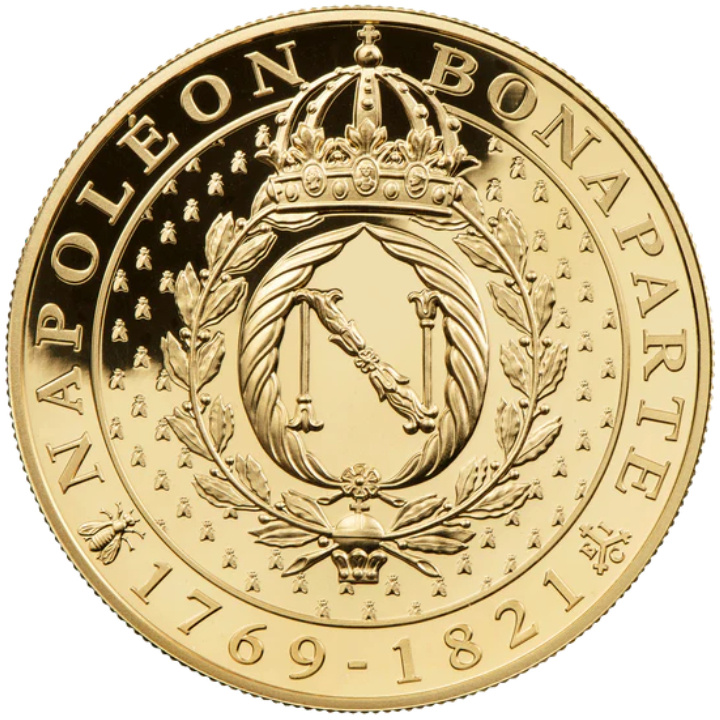 St Helena: Napoleon Bees ‘N’ Design 1 uncja Złota 2021 Proof