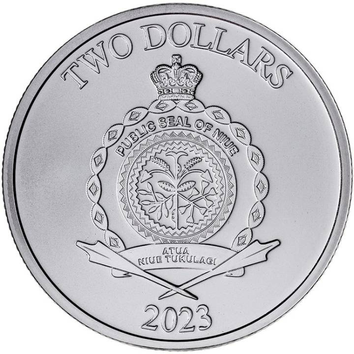 Niue: Árbol de la Vida 1 oz Plata 2023