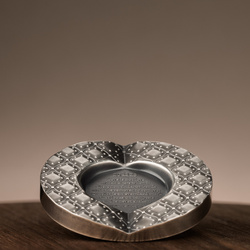 Islas Cook: Corazón Secreto 1 oz Plata 2023 Ultra Alto Relieve Moneda Antigua