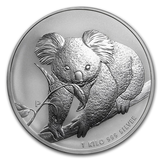 Koala 1000 grammes d'argent 2010