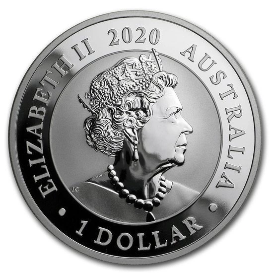 Schwan 1 oz Silbermünze 2020