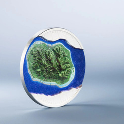 Cook Islands: 60 Years of Self-Government Coloured 2 oz Silver 2025 Proof