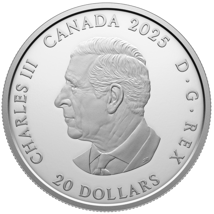 Canada: The Sundial $20 Silber 2025 Proof