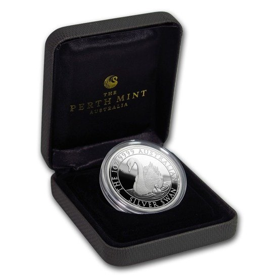 Łabędź 1 uncja srebra 2018 Proof