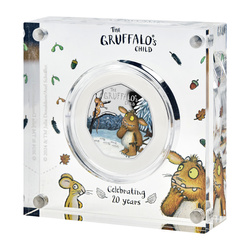 The Gruffalo's Child 2024 kolorowany 50p Srebro 2024 Proof 