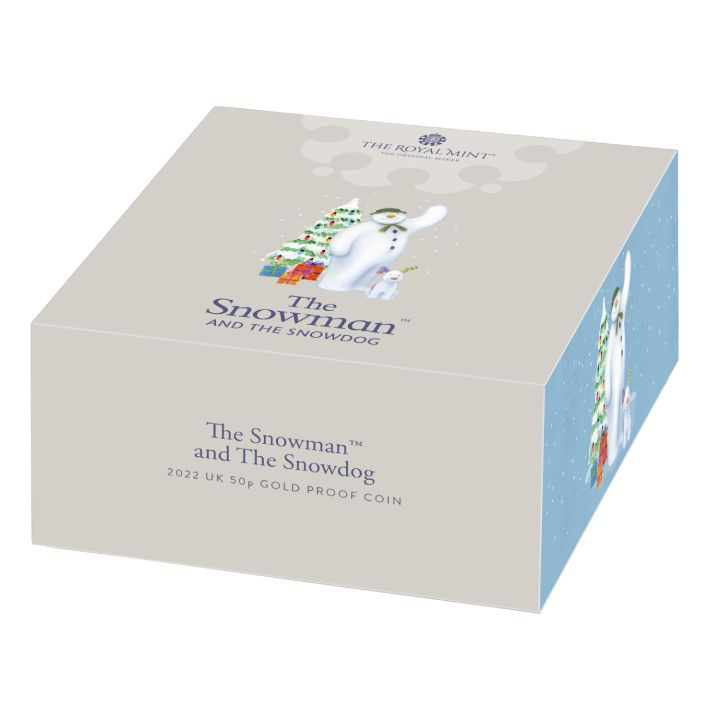 The Snowman and The Snowdog Oro 2022 Proof