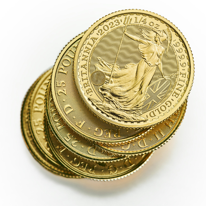 Britannia - Queen Elizabeth II 1/4 oz Gold 2023