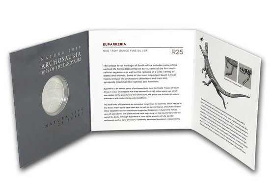 Natura: Rise of the Dinosaur - Euparkeria 1 oz Silber 2019