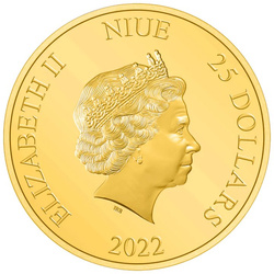 Niue: DC Comics - The Flash 1/4 onza Oro 2022 Proof