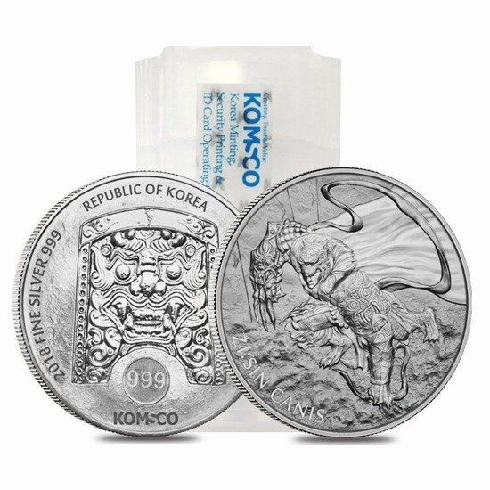 ZI:SIN Canis 1 oz Silber 2018