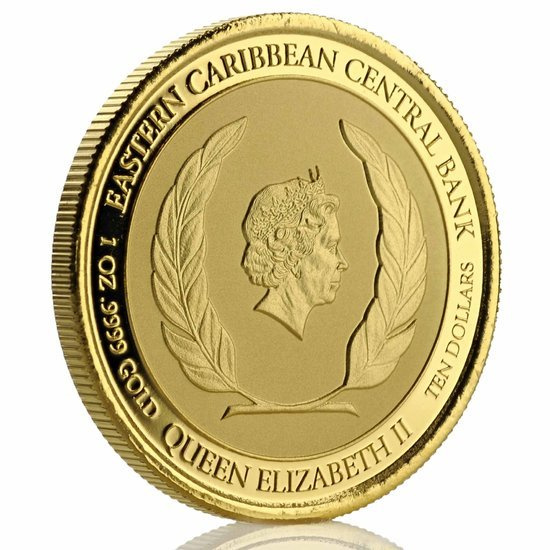 San Vicente y las Granadinas: Pax Et Justitia 1 oz Oro 2020