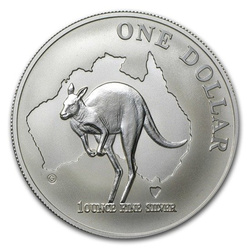 Australian Kangaroo 1 oz Silver 2000