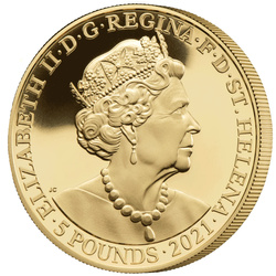 St Helena: Napoleon Bees ‘N’ Design 1 uncja Złota 2021 Proof