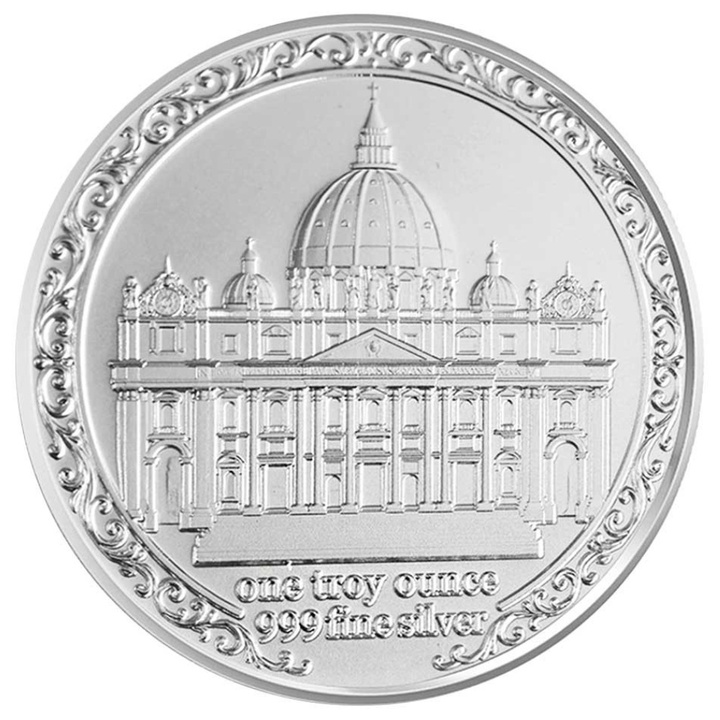 Medal The Election of Pope Leo XIV 1 uncja Srebra 2025 Round