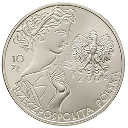 Olympische Spiele Fechten 2004 Silbermünze