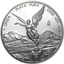 Mexican Libertad 1 uncja Srebra 2006