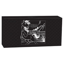 Perth Mint: Lunar III - Anno del Cavallo: Set di 3 monete colorate/placcate in argento 2026 Proof