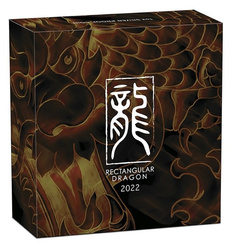 Moneta Dragon 1 oncia d'argento 2022 Proof