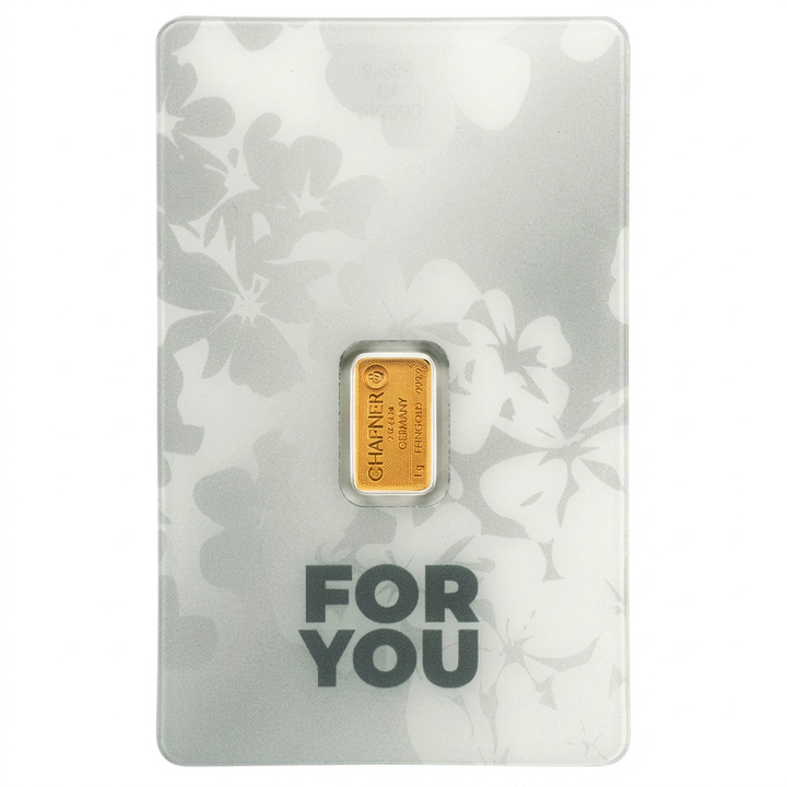 Lingotin C. Hafner For You 1g Or (blanc)