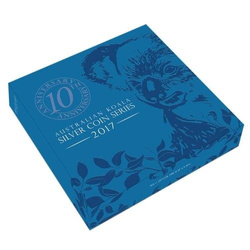 Koala 10 onzas Plata (10º Aniversario) 2017