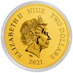 Niue: Disney - Mickey Mouse Navidad 1 oz Oro 2021