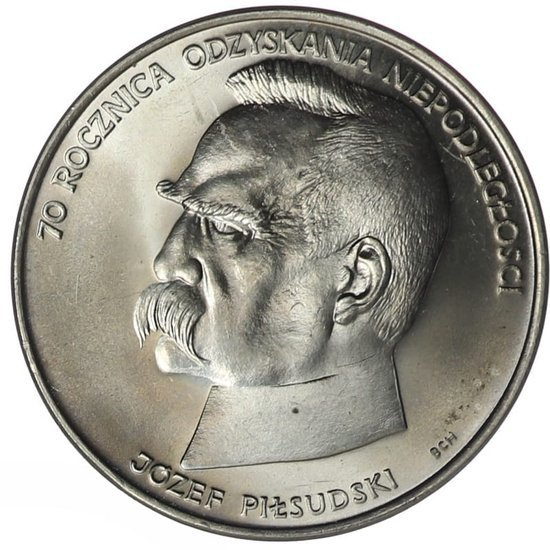 50 000 PLN Józef Piłsudski 1988