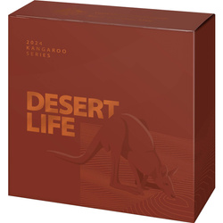 RAM: Kangaroo - Desert Life 1 oz Silber 2024 Proof