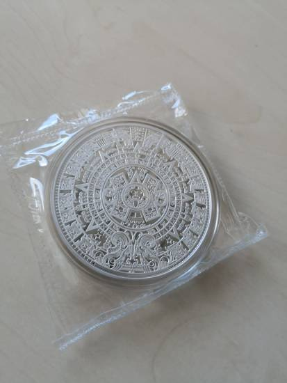 Samoa: Calendario Azteca 5 oz Plata 2021 Prooflike