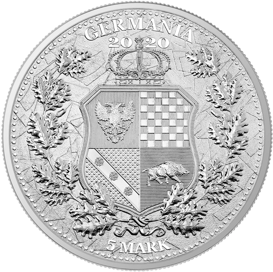 Alegorías: Italia y Germania 1 oz Plata 2020