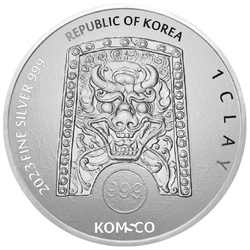 Corea del Sur: ZI:SIN Lepus 1 oz Plata 2023