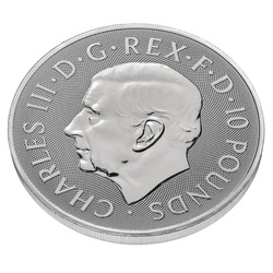 The Royal Tudor Beasts: Queen's Lion 10 uncji Srebra 2026