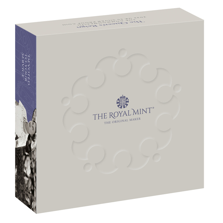 The Queens Reign - Commonwealth Złoto £5 2022 Proof