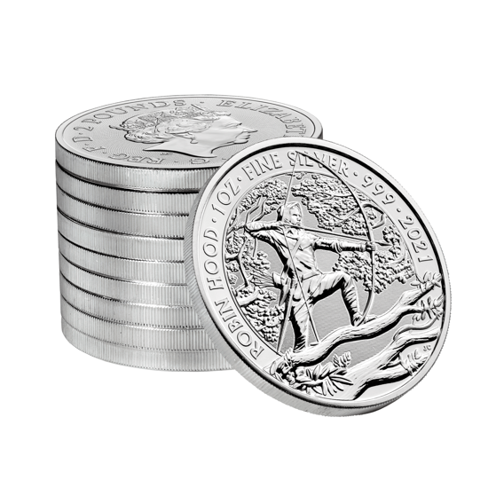 Myths & Legends: Robin Hood 1 oz Silber 2021