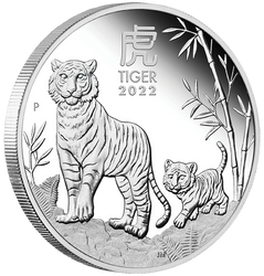 Lunar III: Año del Tigre - Cartera 3x1 oz Plata 2022