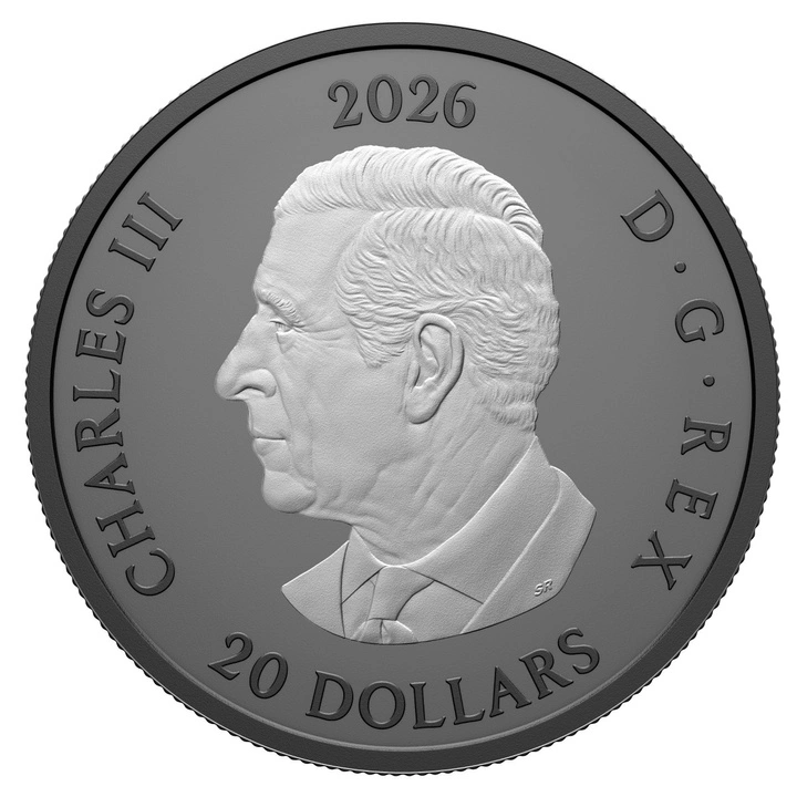 Moneda de plata Triple Maple 1 onza de plata 2026 Matte Proof