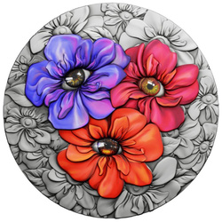 Niue: Fairy Tales - Googly Eyes coloured $1 Silver 2021 High Relief Antiqued Coin