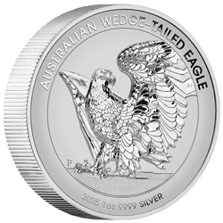 Moneda australiana Wedge-Tailed Eagle 1 oz Plata 2025 Reverse Proof Ultra High Relief