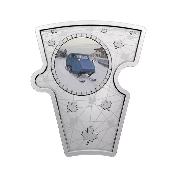 Kanada szett: Kanadai utazások színes 14 ezüst puzzle érme 2022 Proof