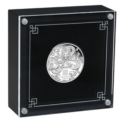 Perth Mint: Lunar III - Anno del Dragone 1/2 oncia d'argento 2024 Proof