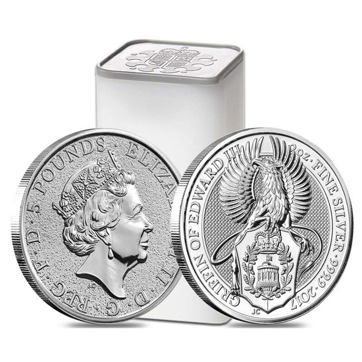 The Queen’s Beasts: The Griffin 2 oz Silver 2017