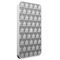 Royal Canadian Mint Bar in Proudly Canadian Packaging 1 oz Silver 2025 Maple Leaf Privy Mark