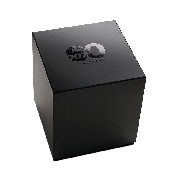 Tuvalu: James Bond 60. výročí filmu 5 uncí zlata 2022 Proof Pavé – Set Diamond