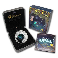 Koala 1 uncja Srebra Silver 2012 PROOF OPAL